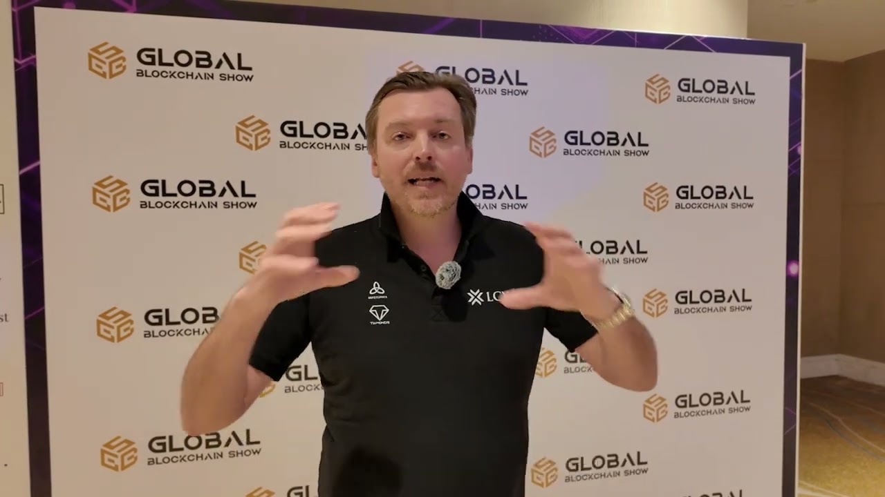 LCX Founder Monty Metzer in #token2049 event