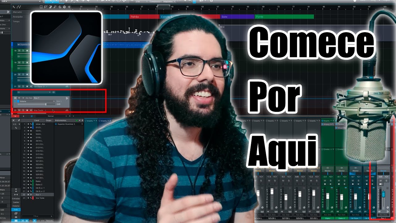 Dicas Para Quem Está Começando No Studio One (Parte 1) #StudioOne