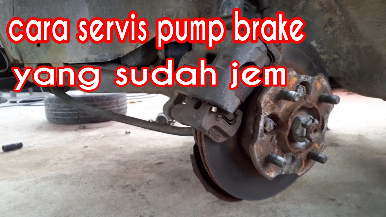 Cara servis brake jem