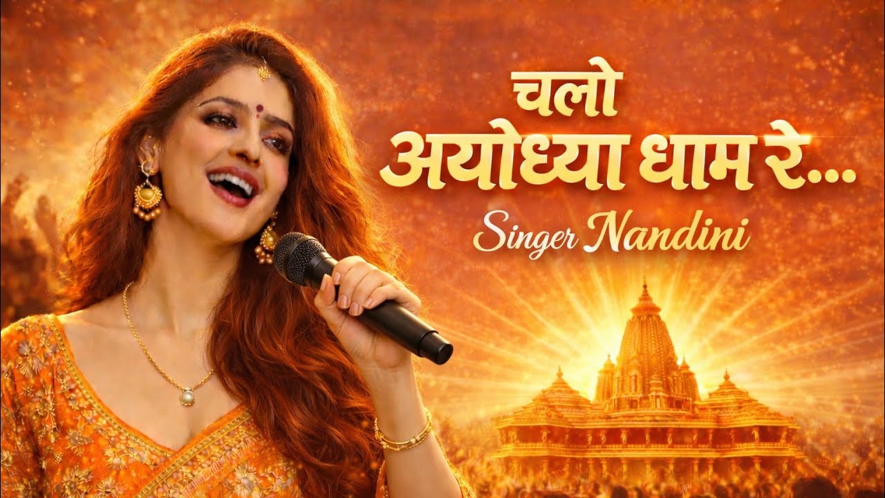 चलो अयोध्या धाम रे | Beautiful Ram Bhajan | Singer Nandini Style | Ayodhya Ram Mandir Bhajan