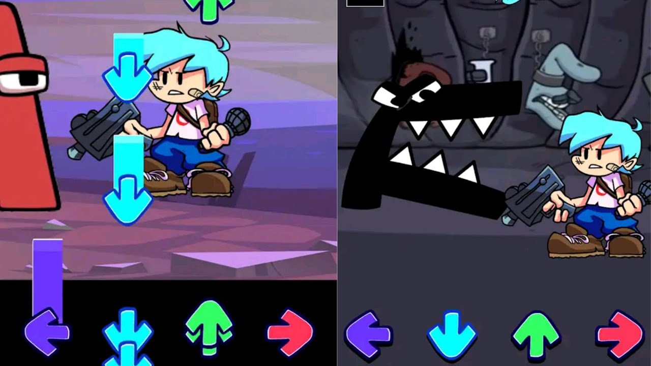 FNF Alphabet Lore gameplay2