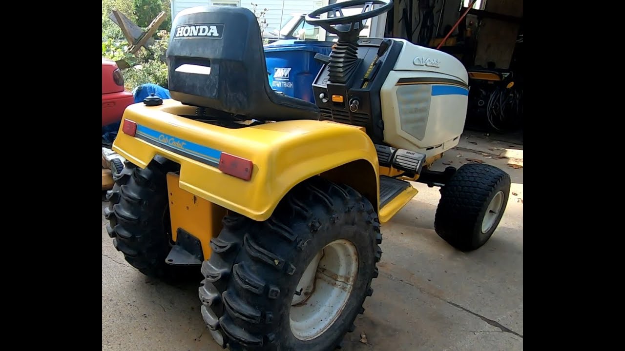 SGT 2082 Cub Cadet Off Road tractor build.  Not your ordinary mud mower.
