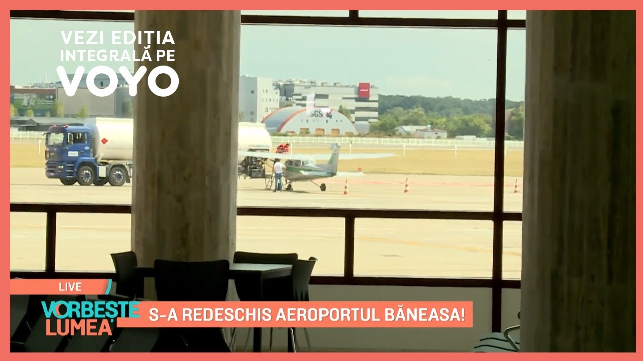 S-a redeschis aeroportul Băneasa!