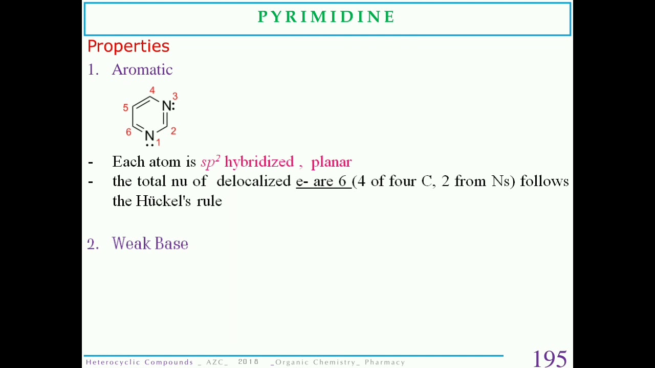 #Pyrimidine (synthesis, Reaction, medicinal uses)
