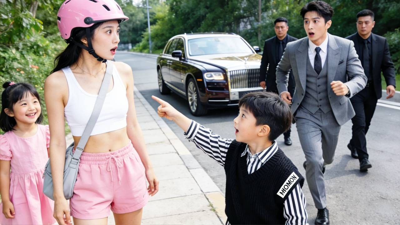 CEO's Son Never Spoke—Until He See Single Mother On E-Bike&Yell 