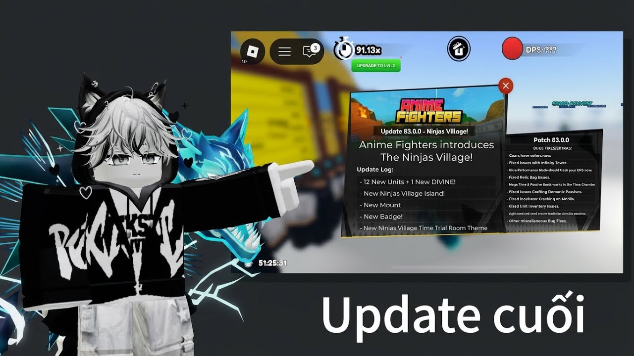  “UPDATE CUỐI CÙNG? – Anime Fighters New Update Tuần Này (Có Gì Mới?)”
