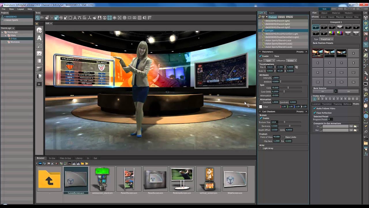 InfinitySet Demo 2016