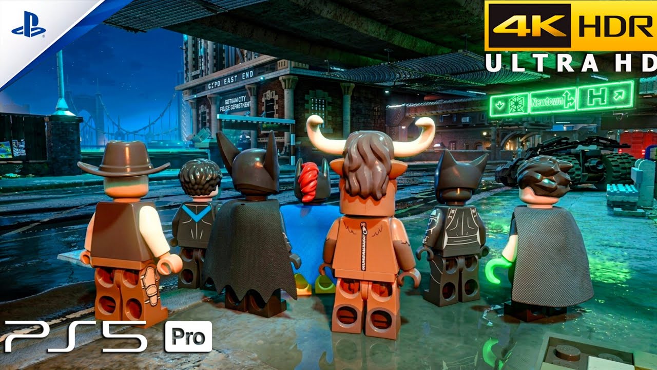 Lego Batman: Legacy of the Dark Knight (PS5 Pro) 4K 60FPS HDR Gameplay (Free Roam All Characters)