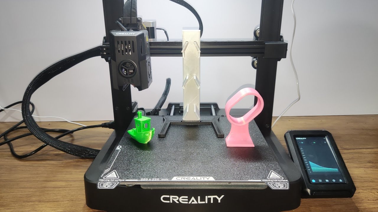 Ender 3 V3 KE Klipper Edition Creality FDM initial review and Print Test
