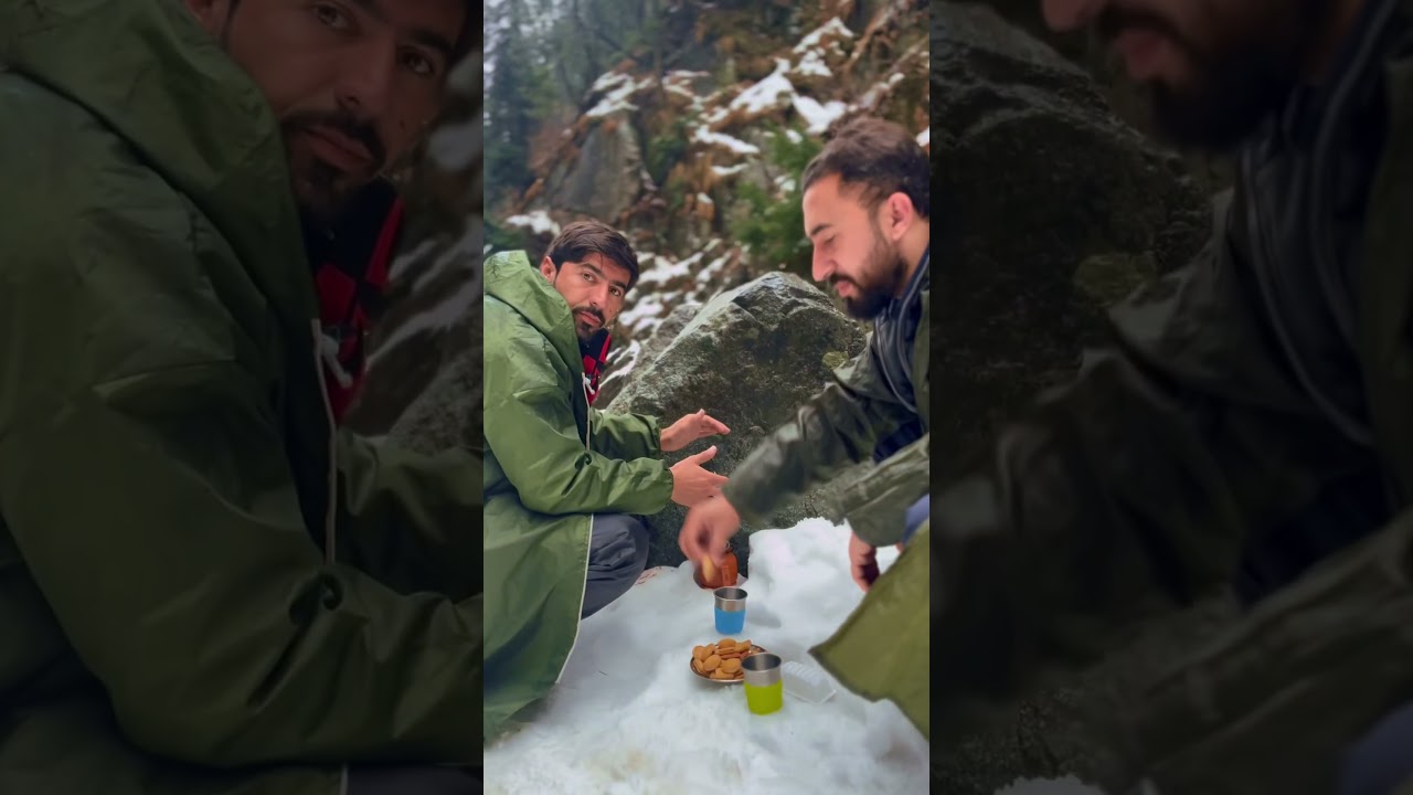 Jarogo water fall travel vlog #frozenmountain #mountains #travel #snowmountain #nature