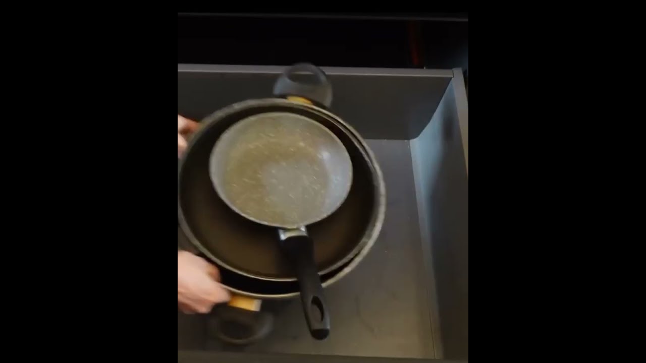 Организуйте кастрюли с помощью метода ниндзя