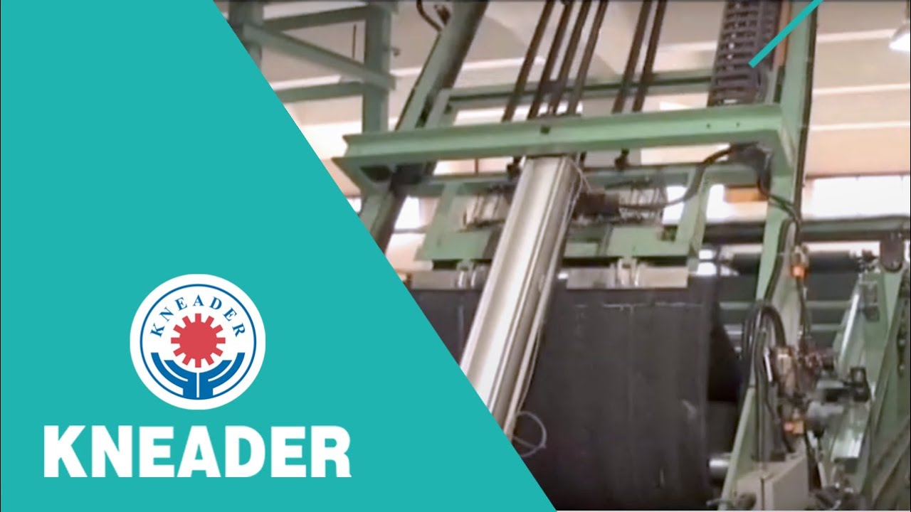 Batch off machine, auto stacking, auto pallet access device｜KNEADER MACHINERY
