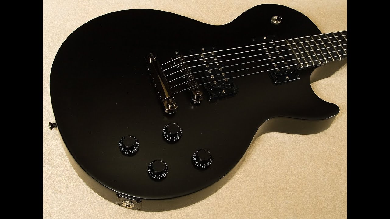 Gibson Les Paul Gothic Morte Studio • Серийный номер: 105510462