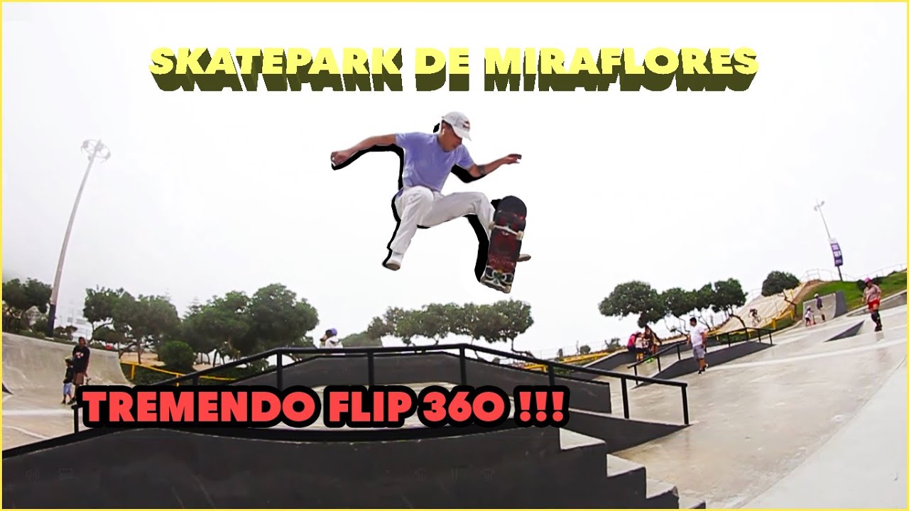 Probé el Skatepark de Miraflores recién remodelado ¡ALUCINANTE!