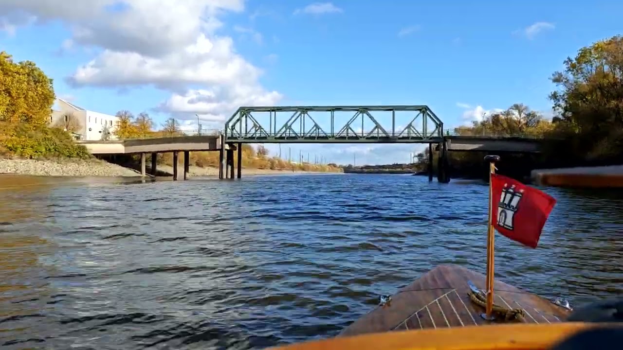 Ellerholz Scheuse - Rstieg - Klütjenfelder Hafen - Veddelkanal - Spreehafen Saalehafen - Hansahafen.