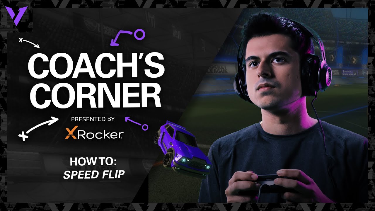 HOW TO SPEED FLIP - Coach's Corner for Rocket League with Fireburner #V1RL
