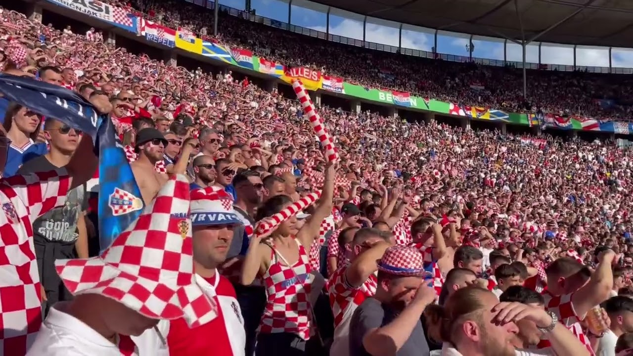 Španjolska 🇪🇸 vs. Hrvatska 🇭🇷 u Berlinu 🇩🇪 (15.06.2024) - Hrvatski navijači