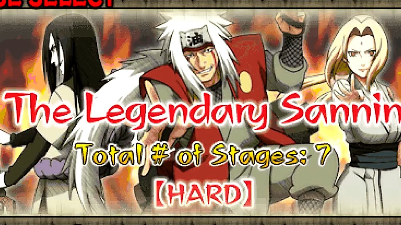 The Legendary Sannin - Naruto: Ultimate Ninja Heroes