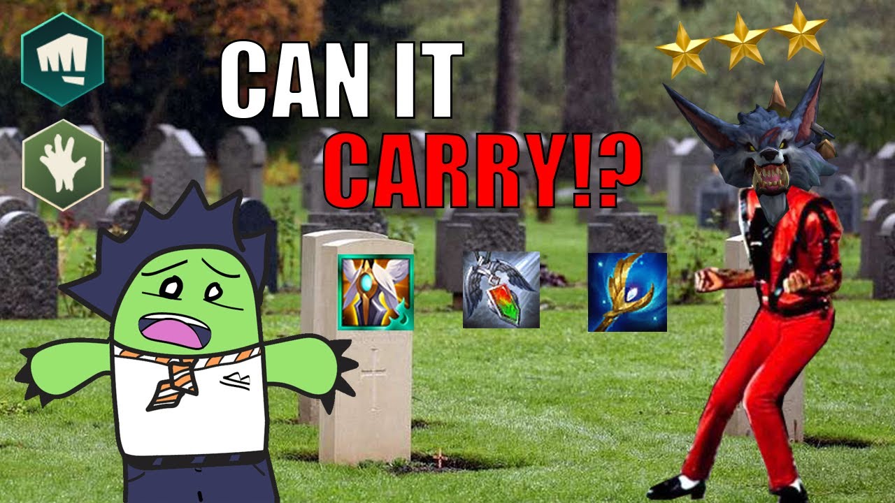 UNKILLABLE 3 Star Warwick - CAN IT CARRY!? - TFT Set 5
