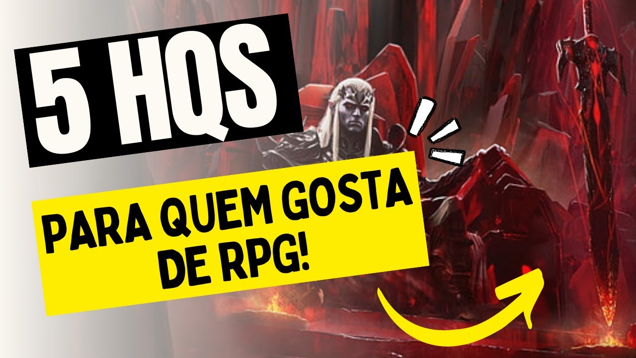 5 Quadrinhos para quem gosta de RPG!