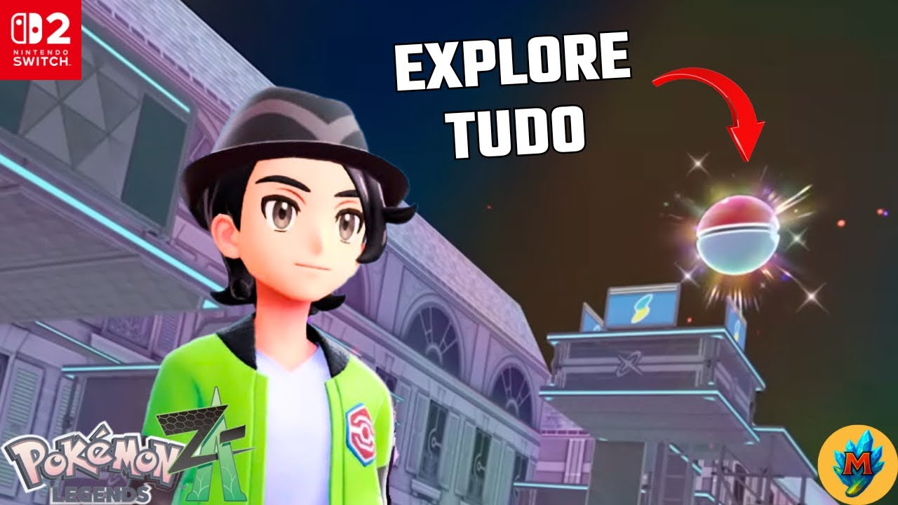 Como Explorar 100% da Mega Dimensão em Pokémon Legends: Z-A