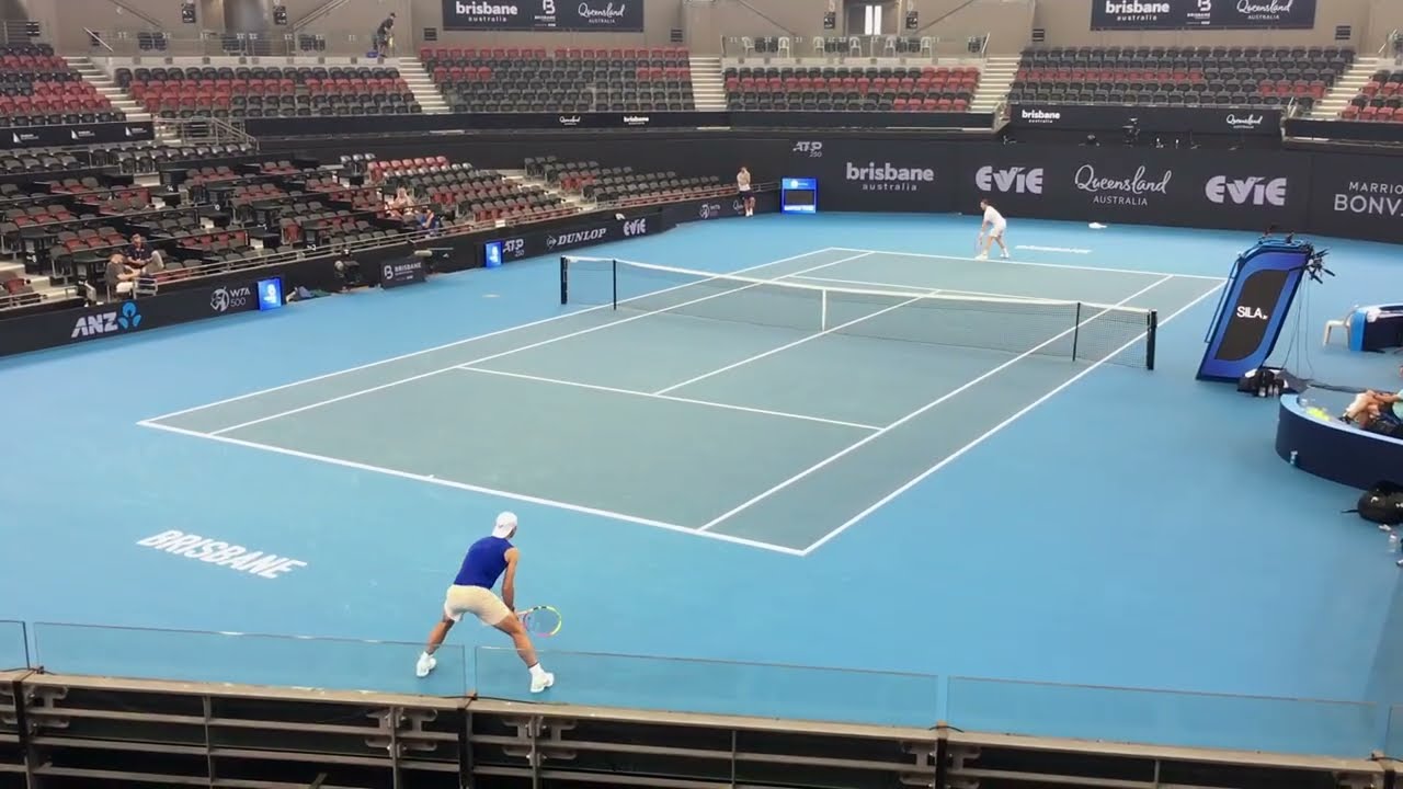 Rafael Nadal vs Andy Murray Full Practice Set Brisbane 30/12/23 60fps