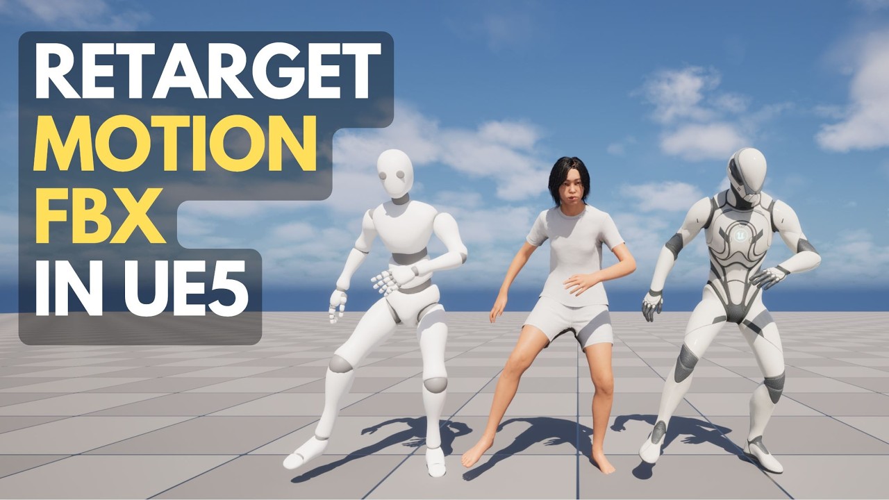 Retarget Dollars MoCap Body FBX in UE