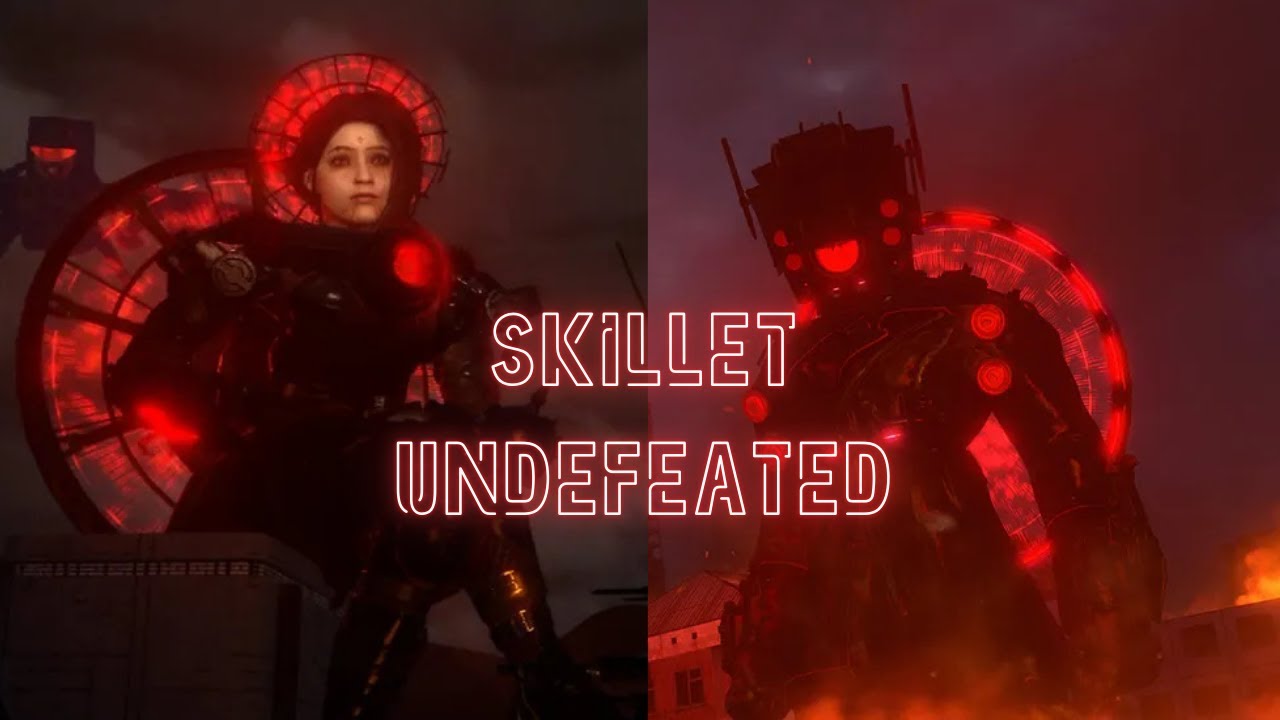 (skillet - undefeated) (절대로 지지않는 연합군) 스키비디 토일렛 AMV skibidi toilet AMV