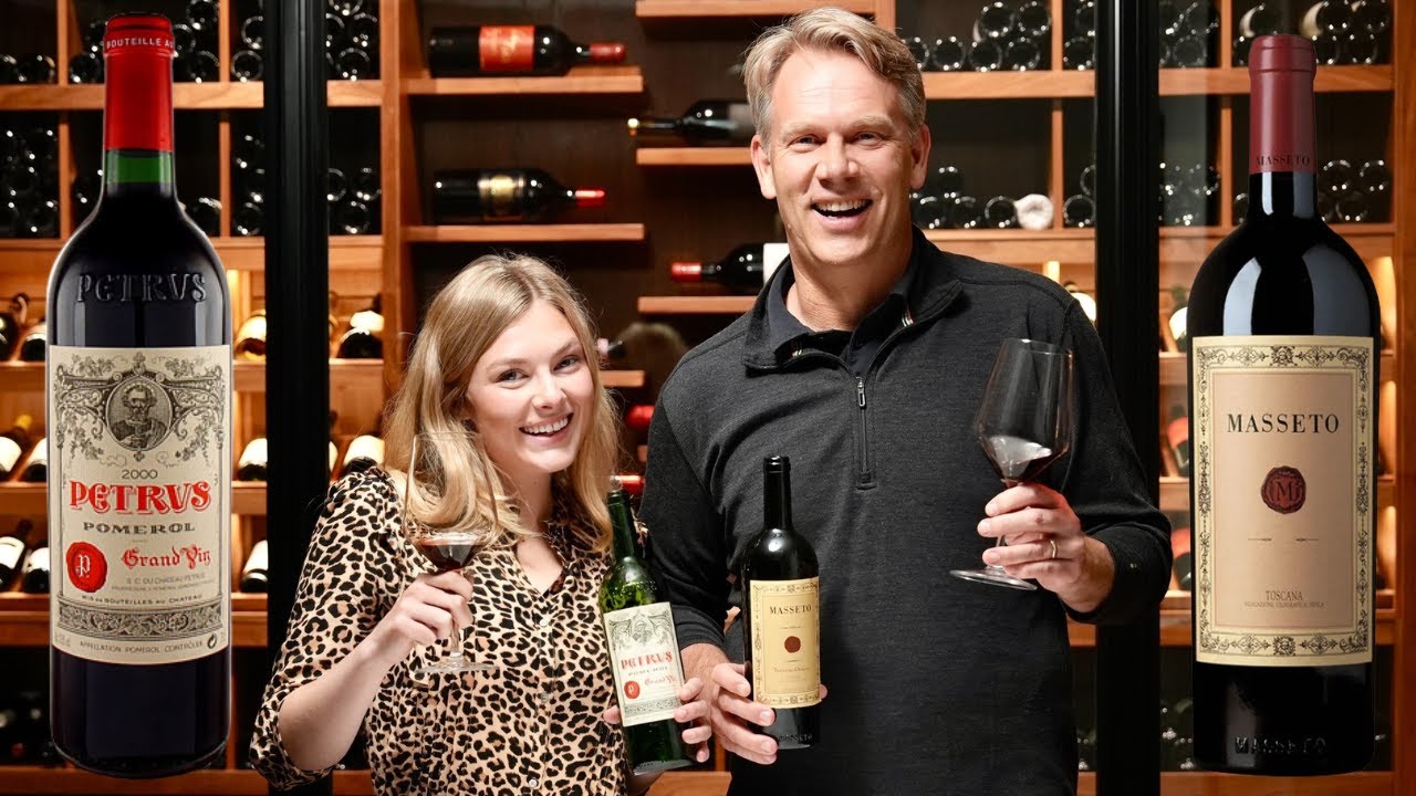 WORLD'S MOST EXPENSIVE MERLOT: 2000 PETRUS VS 2004 MASSETO
