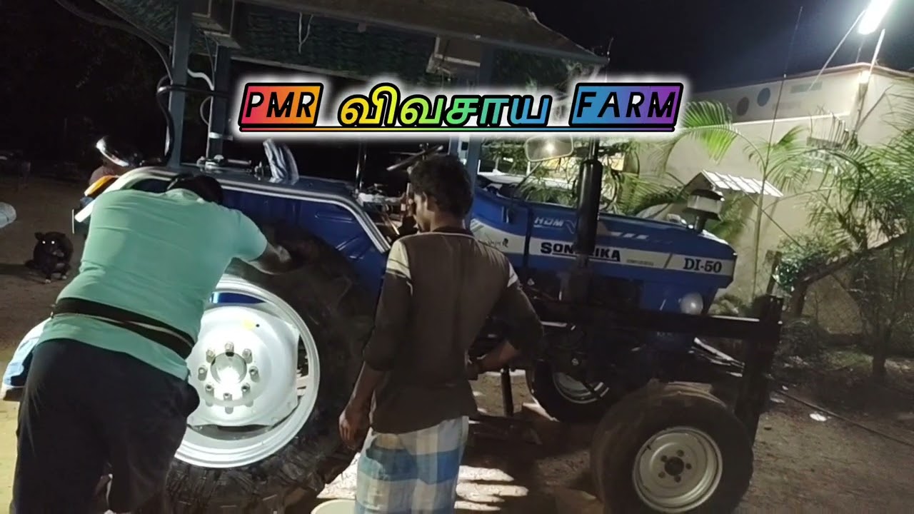Sonalika DI-50 cauge wheel to tyre changing #sonalika #agriculturelife #tractor #farming #trending  