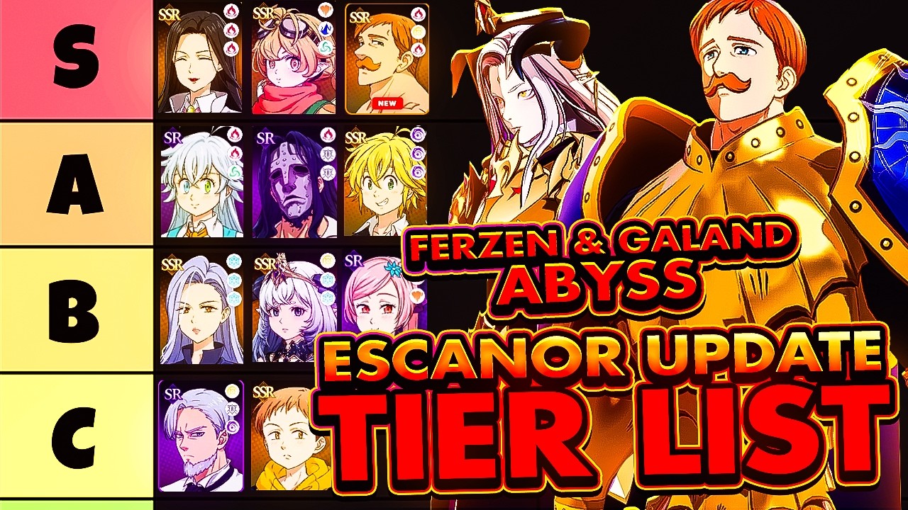 Обновление Escanor для 7DS Origin *Новый* рейтинг лучших юнитов! Улучшения и новые SSR и SR юниты...