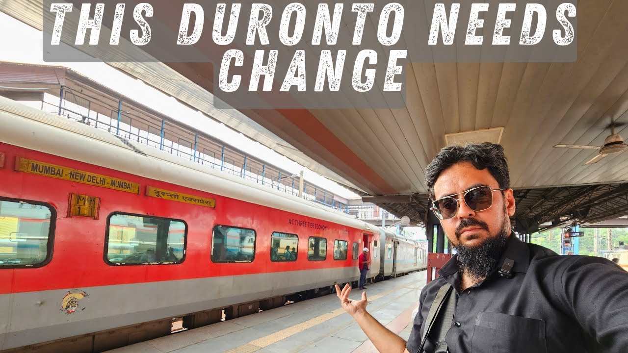 22209 Mumbai Central New Delhi Duronto Express Mumbai to Delhi Full Journey in 3AC Economy