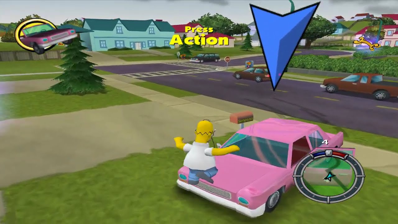The Simpsons: Hit & Run mod: Ooze & Booze in Springfield