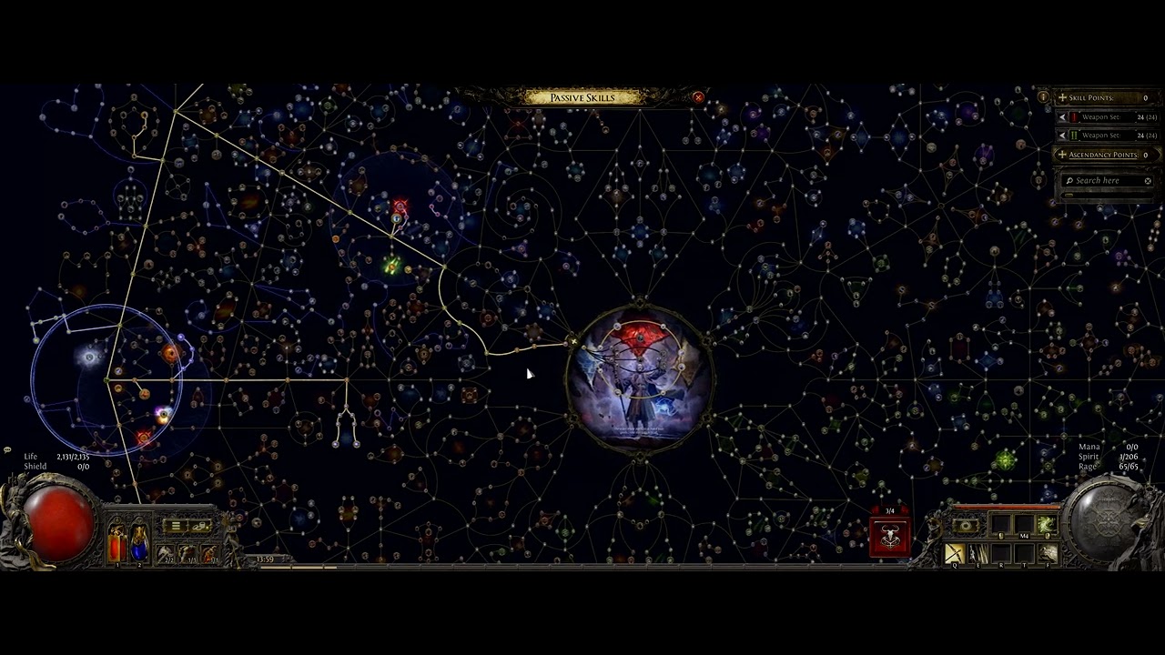 PoE2 0.5 Oracle: физический лук, Spiral Volley + Rain of Arrows