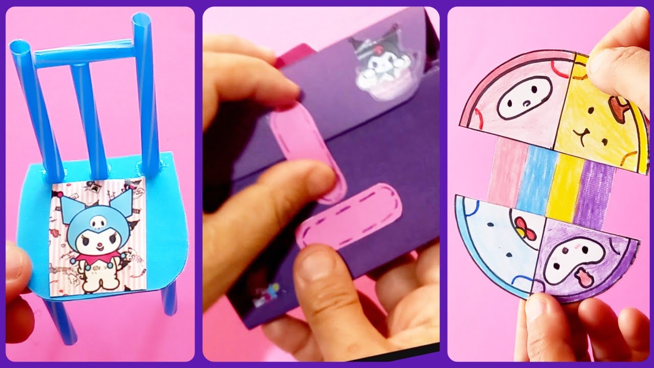 Easy craft/Miniature craft/Making toys/Paper craft/How to make/DIY/School project/Cuti art and craft