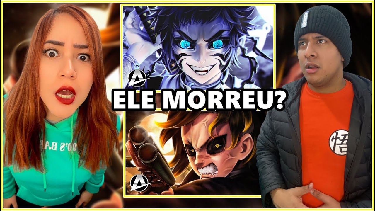(ELE MORRE MESMO?) REAGINDO AO Genya Shinazugawa - Fome de Oni E O Kaigaku - Raio Negro DO ANIRAP