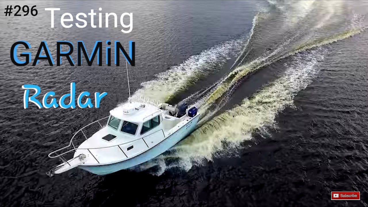 Тестирование радара Garmin Fantom 18 на моей самодельной лодке Crooked PilotHouse