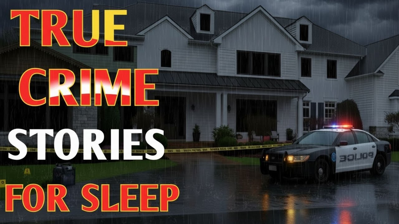 Terrifying True Crime Stories Told in a Rainstorm | 2+ Hours for Sleep | black screen #20