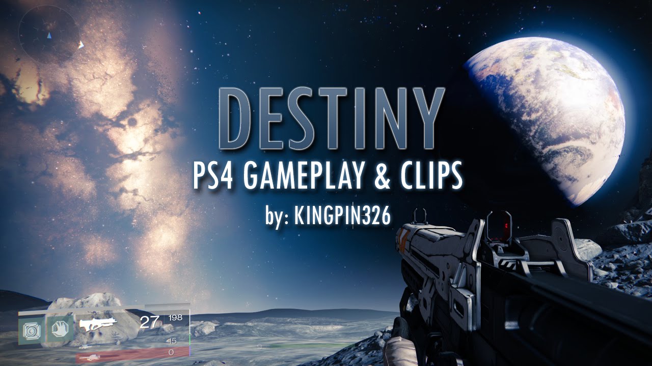 Destiny PS4 - Crucible Control Gameplay - Exodus Blue [HD]