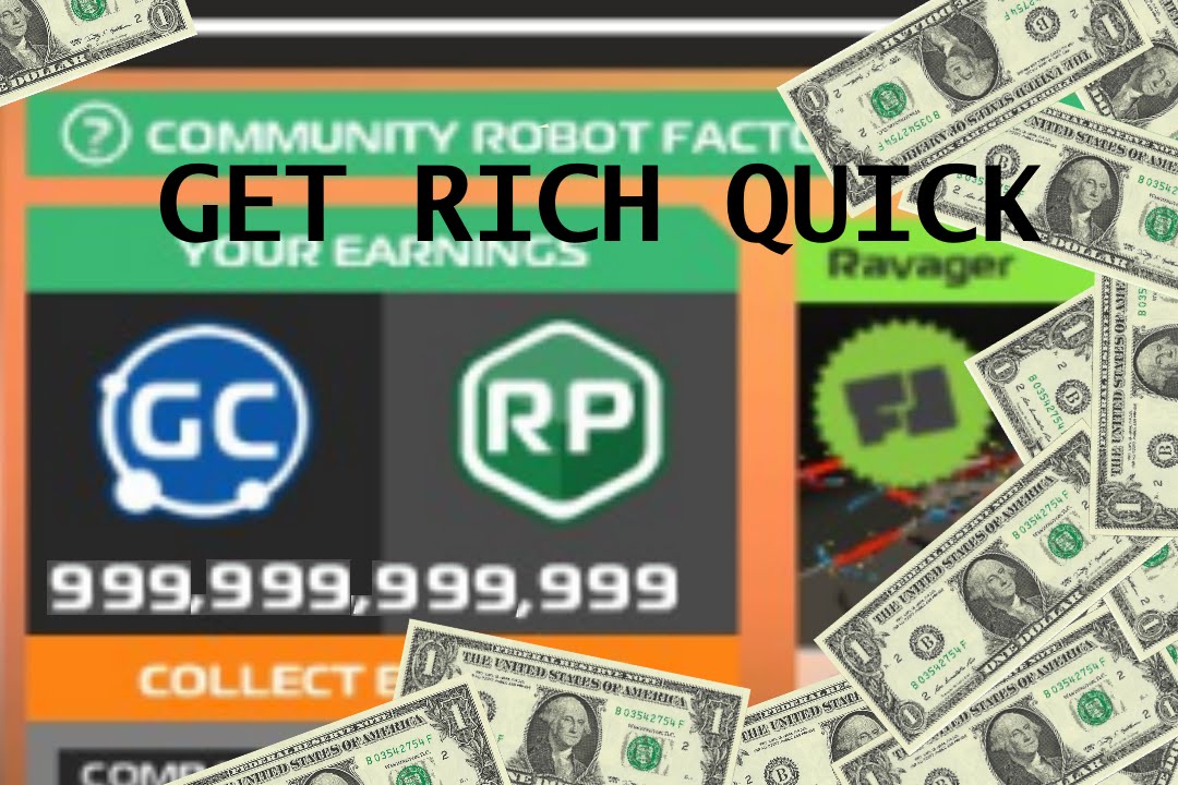 Sick Robocraft Tutorial - How To Get Rich Quick!!!1!!
