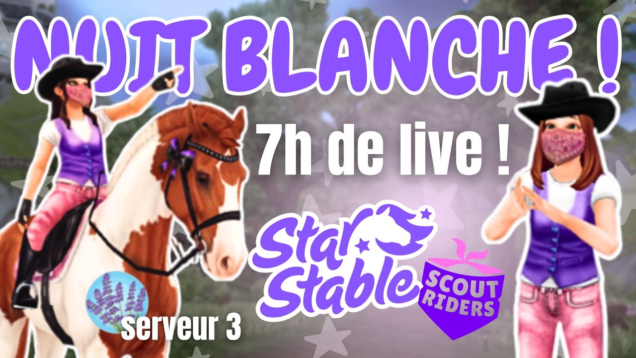 LIVE NUIT BLANCHE 💜De 21h à 4h du matin ! (serveur 3)