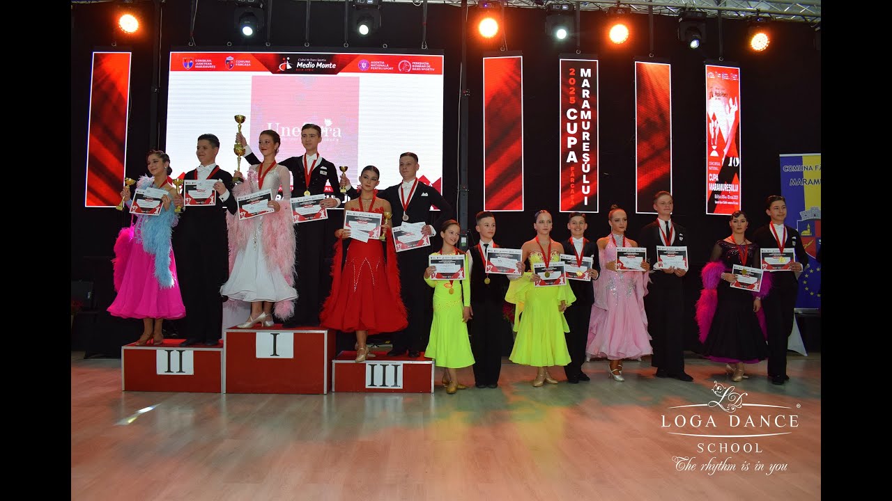 Loga Dance School la Cupa Maramuresului - D (12-15 ani) - Ballroom Dancing