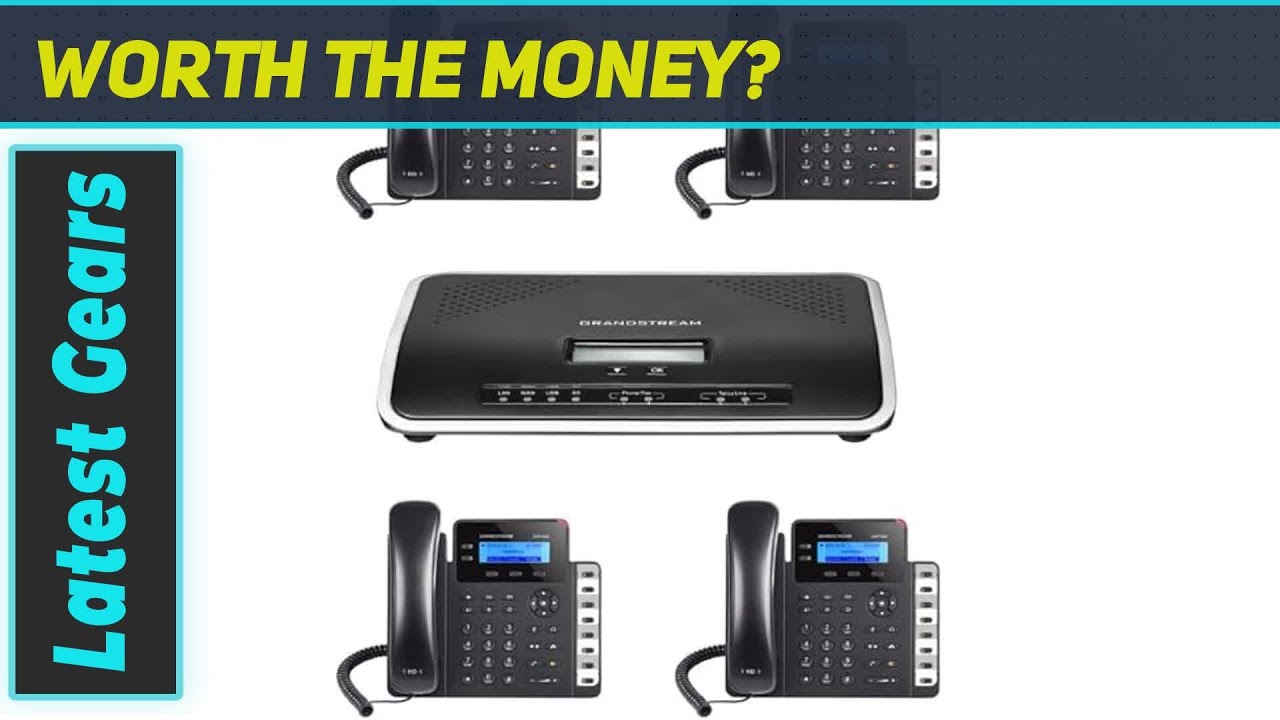 Efficient Communication Setup: Grandstream GXP1628 IP Phone & UCM6202 IP PBX Overview