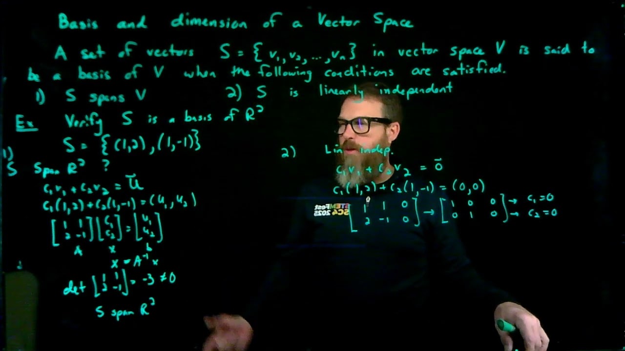 Basis of a Vector Space