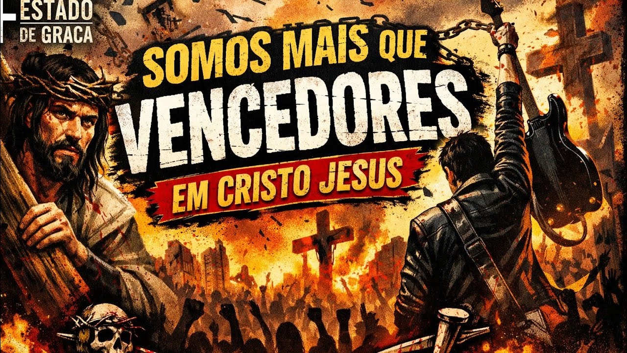SOMOS MAIS QUE VENCEDORES | Rock Cristão  | Estado de Graça 🔥