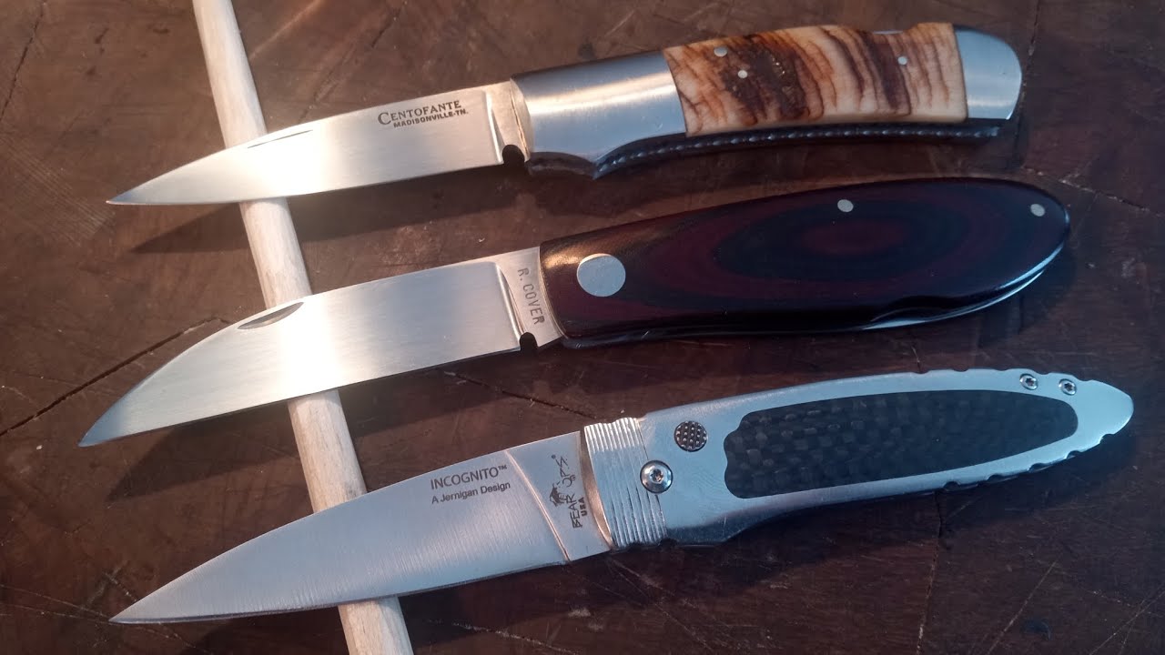 Three American-Made Gentleman's Folding Pocketknives