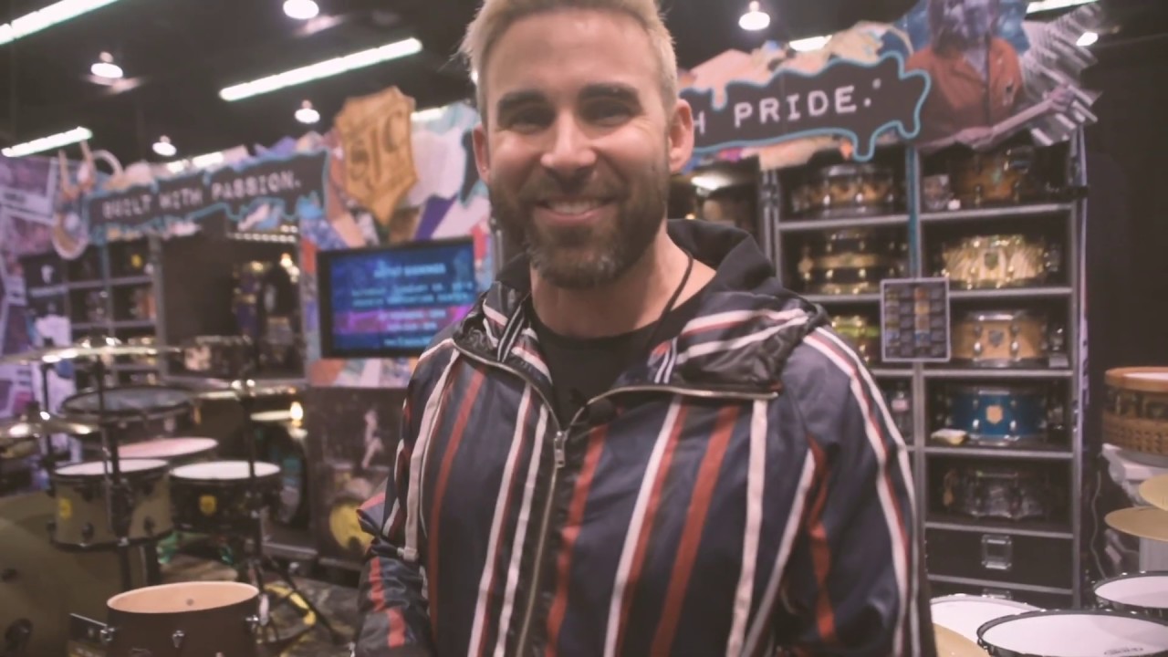 Jake Bundrick of Mayday Parade visits our booth at NAMM 2019!