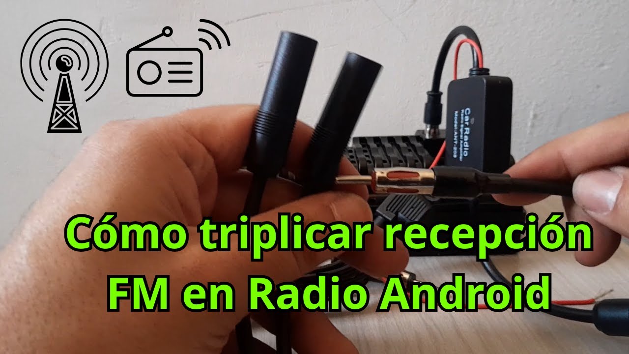 TRUCO para amplificar señal FM en radio de Auto 100% efectivo