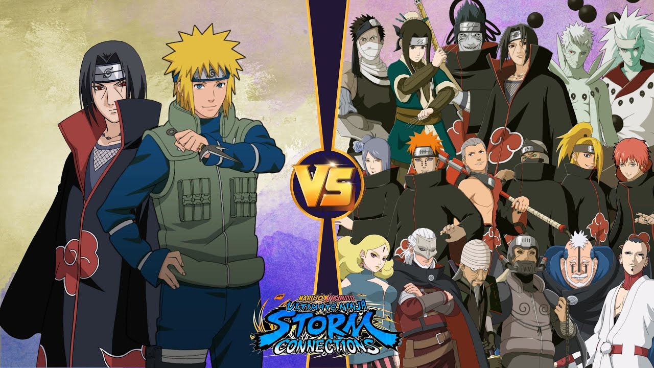 【Итачи и Минато против команды из двух человек: марафонский бой】 NARUTO X BORUTO Ultimate Ninja S...