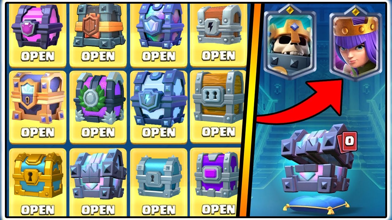 OPENING EVERY CHEST IN CLASH ROYALE | ALL CHEST OPENING!